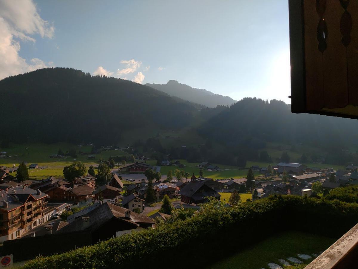 Studio Avec Vue Splendide Sur Les Diablerets Kültér fotó
