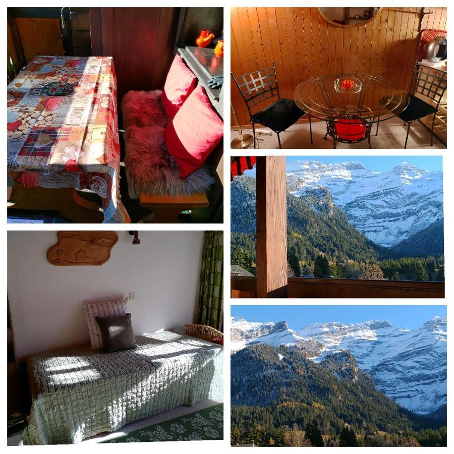 Studio Avec Vue Splendide Sur Les Diablerets Kültér fotó