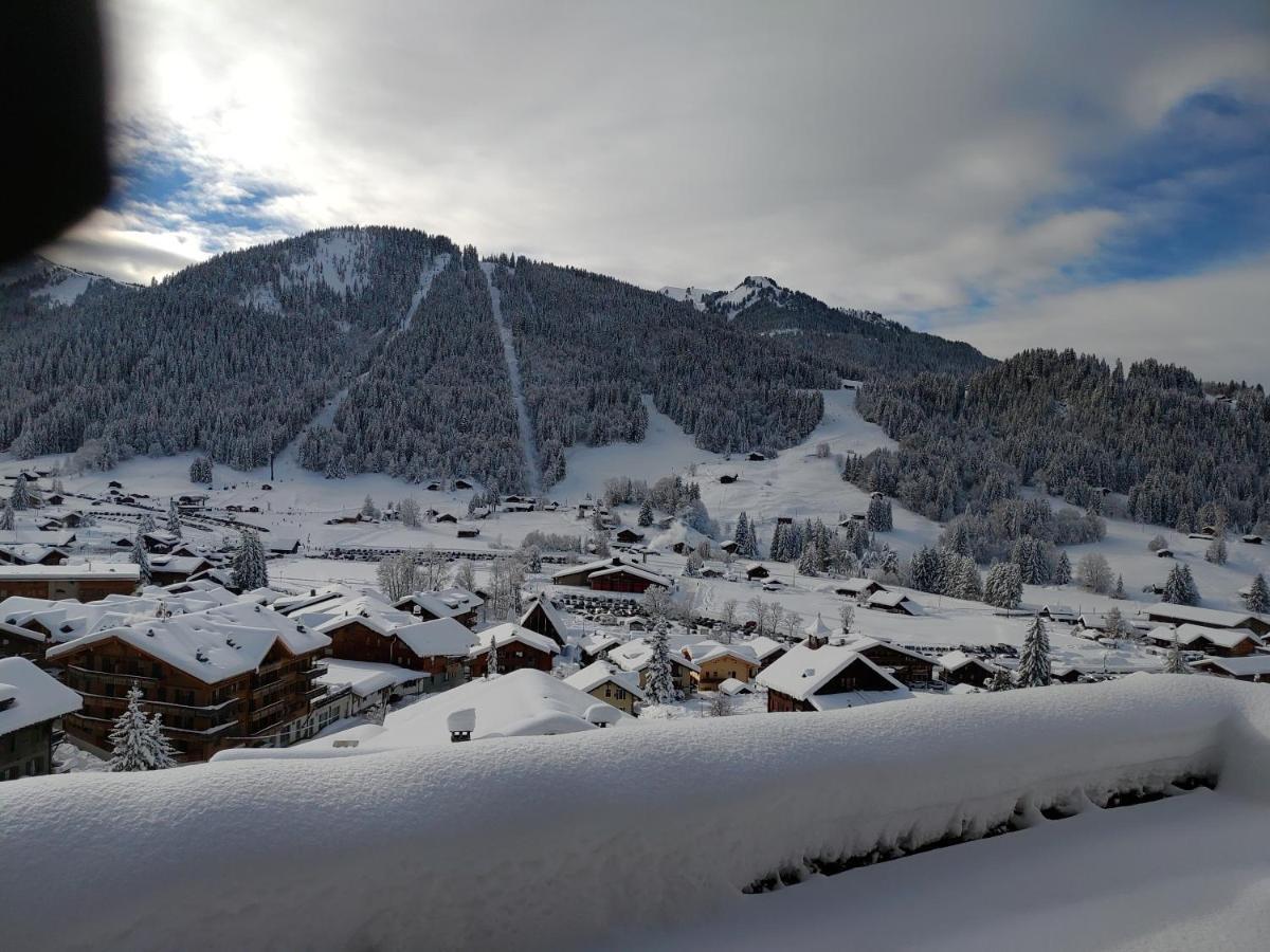 Studio Avec Vue Splendide Sur Les Diablerets Kültér fotó
