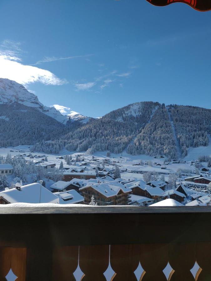 Studio Avec Vue Splendide Sur Les Diablerets Kültér fotó