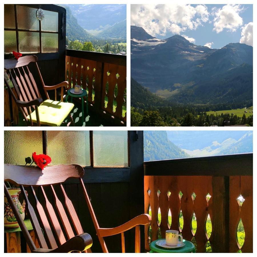 Studio Avec Vue Splendide Sur Les Diablerets Kültér fotó