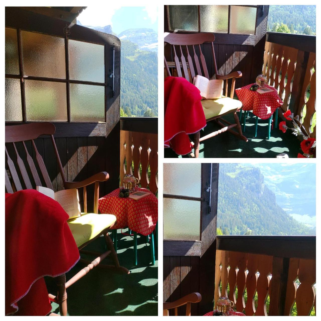 Studio Avec Vue Splendide Sur Les Diablerets Kültér fotó